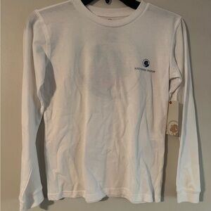 Southern Proper Classic White Long Sleeve Tee